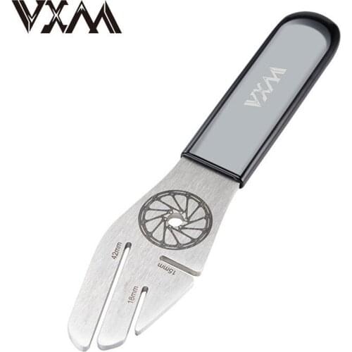 VXM Mountain Bike Disc Brake Wrench Adjustment Tool Bicycle Repair Portable Designed Lightweight Steel