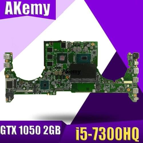 DABKLAMB8B0 Motherboard For ASUS GL503VD GL503V laptop Motherboard Mainboard GTX 1050 2GB i5-7300HQ
