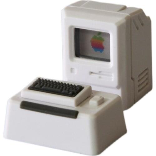 Retro Apple mechanical keyboard personality keycap mac simple classic translucent cyberpunk diy creative keycap