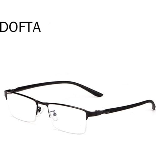 DOFTA Titanium Alloy Optical Glasses Frame Men Square Ultralight Myopia Prescription Eyeglasses Male 5270