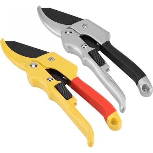 Garden Pruning Shear Labor-saving Scissors Fruit Tree Bonsai Grafting Gardening Pruner Tool High Hardness SK5 Steel