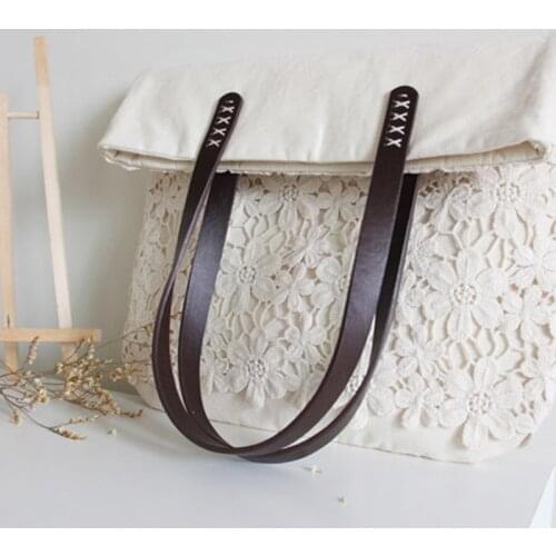 60cm Bag Belt Detachable PU Leather Handle Lady Shoulder Bag DIY Replacement Accessories Handbag Band Handle Strap Band