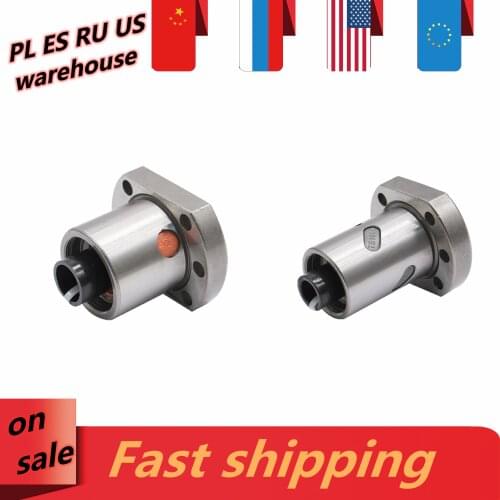 SFU Ball Screw Nut SFU2004 SFU2005 SFU2010 4/5/10mm pitch 20mm diameter screw ball nut for cnc parts