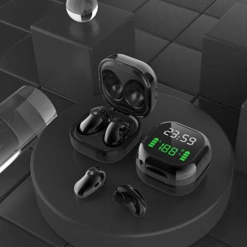 Bluetooth sports headset Headphone charging box In-ear adjustable listen to music Power display Bluetooth earphone usb