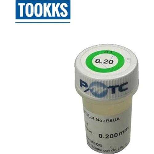 250K PMTC Leaded Solder Ball 0.2mm 0.25mm 0.3mm 0.35mm BGA Realling Tools