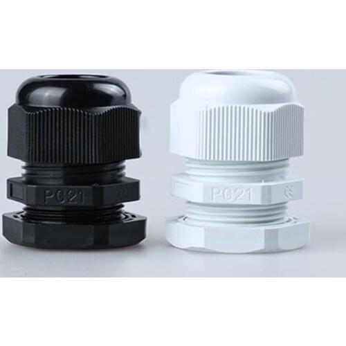 High quality IP68 PG21 for 13-18mm Cable CE Waterproof Nylon Plastic Cable Gland Connector