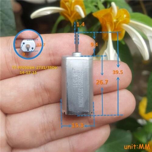 050 High Speed Miniature DC Motor 3V 39000RPM High Torque Micro Motors Electric Machinery DIY Accessories for Model Aircraft