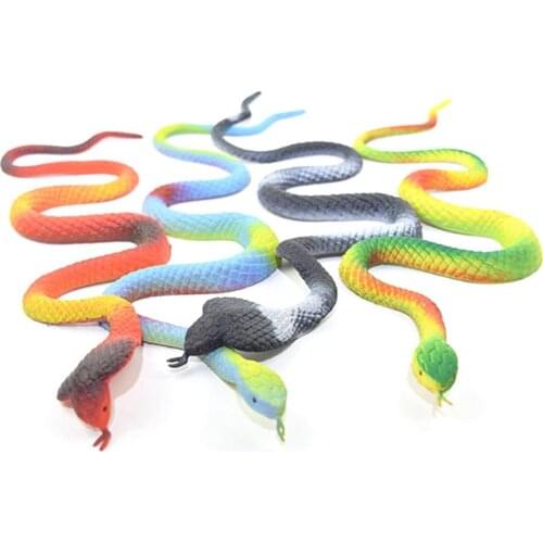 1Pcs Magic Grow Snake Toy Realistic Horror Water Growing Snake Animal Model Joke Tricky Toys For Party Bath Tub Toy