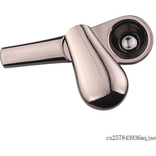 20pcs Metal Spoon Smoking Pipe Portable Herb Tobacco Cigarette Spoon Shaped Pipes Metal Smoking Pipe