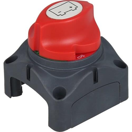 3 Position Disconnect Isolator Master Switch, 12-60V Battery Power Cut Off Kill Switch, Fit for Car/Vehicle/RV/Boat/Marine, 200