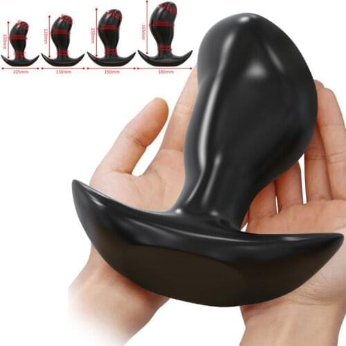 Super Huge Wearable Anal Plug Big Sex Toys For Men Women Fist Vagina Dilator Butt Plug Gay Prostate Massage Anus Stimulation