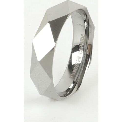 6mm Alliance pure 857 Tungsten Carbide Rings for Men Anniversary wedding band Fashion jewelry finger ring male