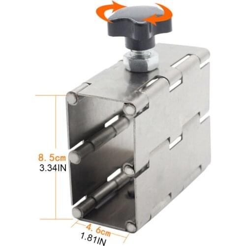 Metal Foldable Tile Leveler Accurate Adjustable Height Wall Leveling System Tiling Installation Tools