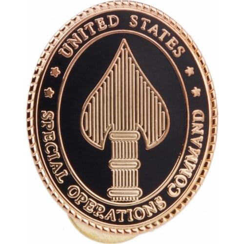 US MINI UNITED STATES SPECIAL OPERATIONS COMMAND BADGE INSIGNIA METAL PIN