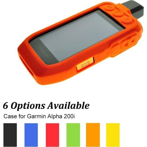Silicone Protective Protect Skin Case for Garmin Alpha 200i Ahlpa200i Handheld GPS Accessories