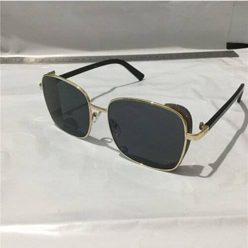 KAPELUS new Sunglasses Metallic fashion Colorful sunglasses 3608 Retro square sunglasses uv400 The goggles Wind sunglasses