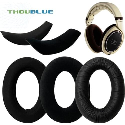 THOUBLUE Replacement Ear Pad For Sennheiser HD515 HD518 HD555 HD595 HD558 HD569 HD598 HD598SE HD599 Earphone Memory Foam Earpads