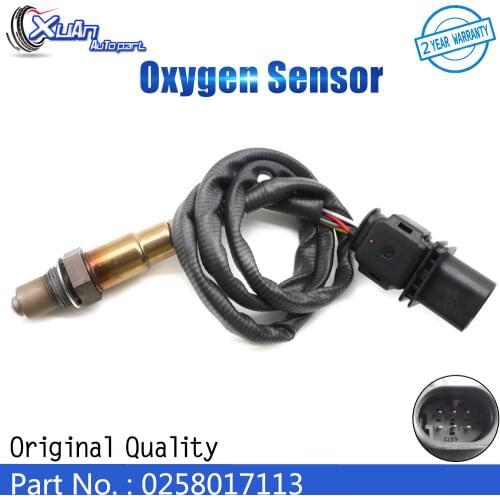 XUAN Oxygen Sensor O2 Lambda Sensor 0258017113 For BMW MINI Picasso Cooper For CITROEN BERLINGO C3 C4 PEUGEOT 207 208 308 508