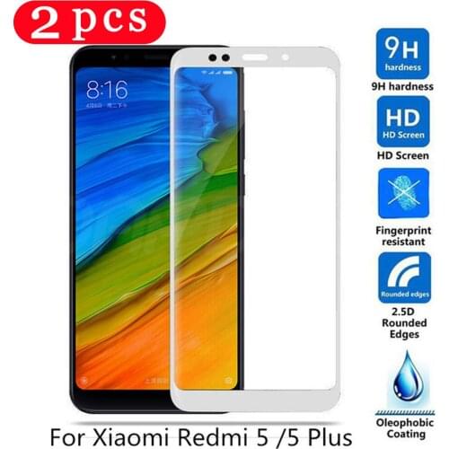 2Pcs protective film for xiaomi redmi note 6 pro 6A S2 tempered glass for redmi note 4X 4 5 5A plus pro phone screen protector
