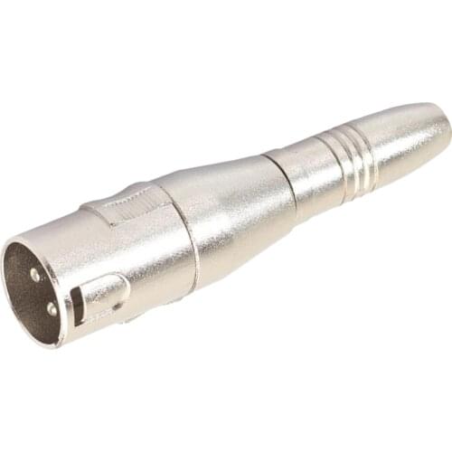 1/4' Stereo XLR Male to Female Jack Plug Audio Cable Coupler Adapter Connector Mic AMP Parts