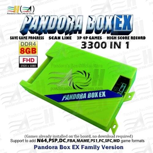 Original Pandora Box 6 Family Version Motherboard 1300 in 1 can add 3000 games support FBA MAME PS1 game Pandoras Box 6 board