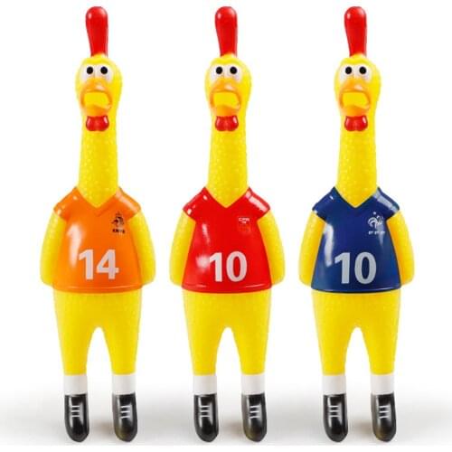 36cm Screaming Chicken Squeeze Sound Toy Pets Toy Product Dog Toys Shrilling Decompression Tool Funny Gadgets Dropshipping