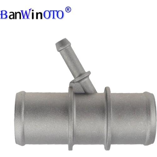 Aluminium Radiator Coolant Hose Connector Flange Water Outlet For VW Jetta MK6 1.6L 2011-2014 Polo For Audi TT 1.8T 1C0121087E