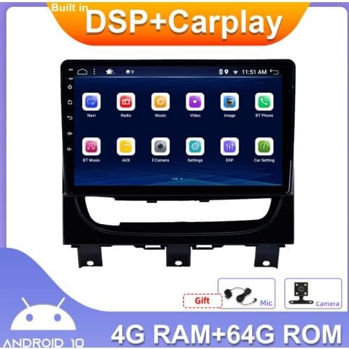 9" Double 2 Din Car Radio GPS Navigation Stereo Player For Fiat Strada/Idea 2013-2017 Android 10 RAM 4G ROM 64G Mirror Link DSP