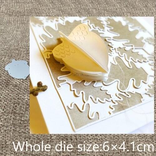 XLDesign Craft Metal Cutting Dies stencil mold 3D nut decoration scrapbook Album Paper Card Craft Embossing die cuts