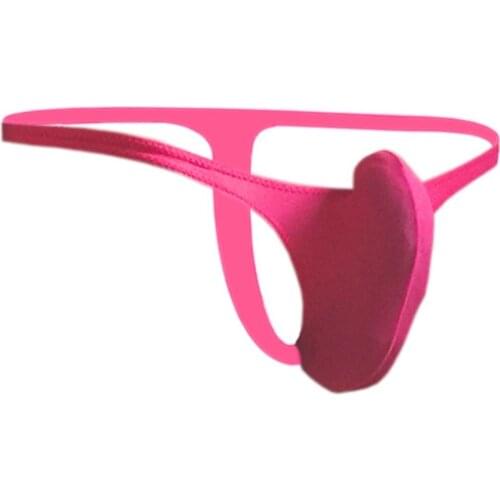 Male Sexy G-Strings & Thongs Men Jockstrap Underwear G-Strings Sexy Penis Mens Underpants Thongs Back Hollow Soft Mens T-back