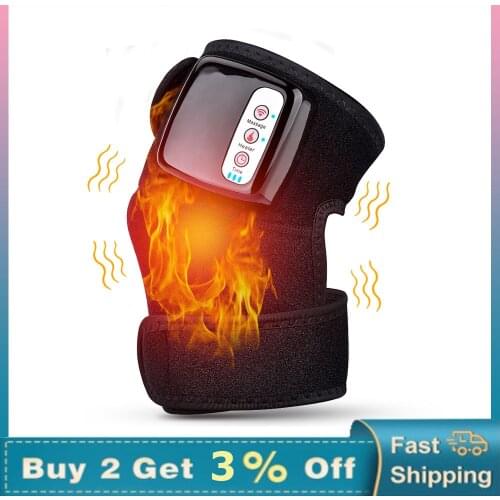 [VIP]Electric Infrared Heating Knee Massager Knee Brace For Arthritis Hot Compress Knee Pad For Joints Rehabilitation Assistance