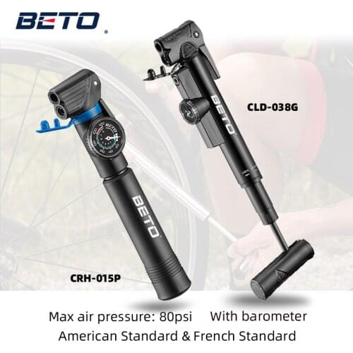 Portable Bicycle Bike Pump Small Super Light Cycling Riding Inflator Repair Tool Accessories Support U.S. France Standard