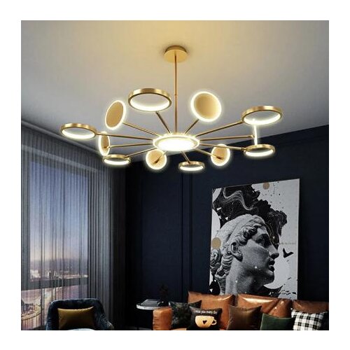 Modern Led Ceiling lights for Children Room Living Room Bedroom Surface Mounted Ceiling Lamp fixtures Black or Gold Finish
