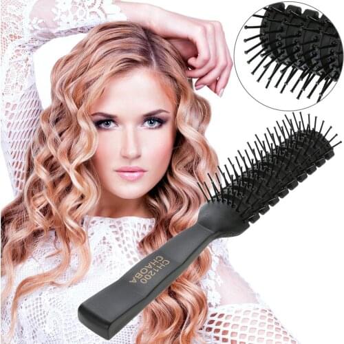 Professional Hair Comb Brushes Curly Hairdressing High Quantity Plastic Handle Hair Styling Comb Hair Brush for Women Men