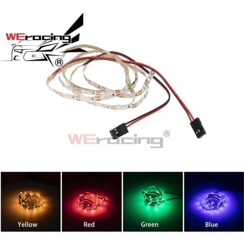 Elechawk Remote Controlled LED Light Strip for RC Fixed Wing Airplane Flying Wing Plane AR Wing Drone Model Car Truck