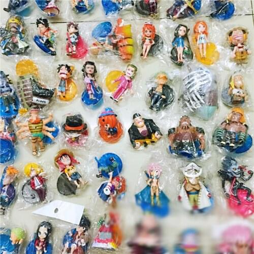 Anime Figures One Piece Figure Action PVC Luffy Model Toys Nami Robin Zoro Sanji Chopper Usopp Brook Franky Pirates 8CM