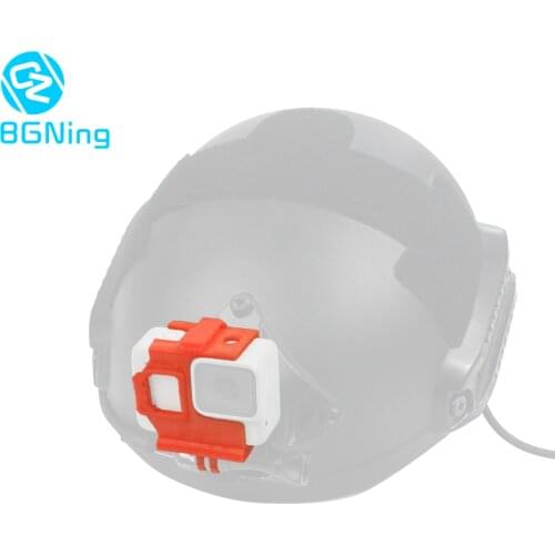 BGNing 3D Printed TPU Protective Case for Gopro Hero 7 6 5 Camera Protector Cover Extension Accessories Black Red Yellow Purple