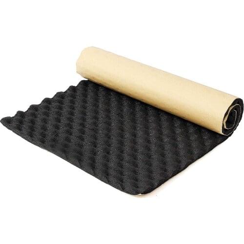 100*50cm 1 Roll 20mm Thicken Soundproof Foam Rubber Pads Home Noise Insulation Acoustic Foam Deadening Studio Sound Absorbing
