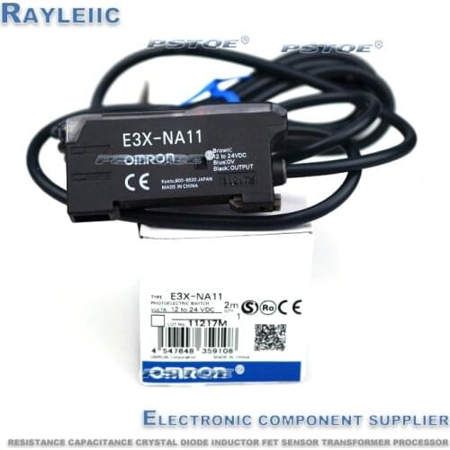 10PCS!!! NEW Original E3X-NA11 NPN Omron New Optical Fiber Amplifier Sensor/Photoelectric Sensor/High Quality 100% In Stock