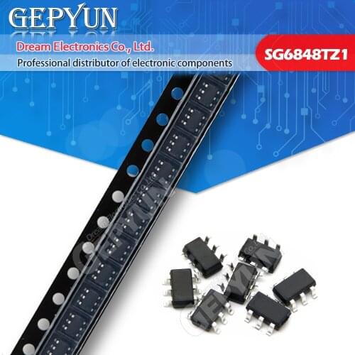 10Pcs SG6848TZ1 SOT23-6 SG6848 SOT SG6848T 6848TZ1 SOT-23-6