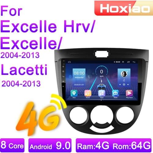 4G Android 9 Car Radio Multimedia Video Player For BUICK Excelle Hrv Chevrolet Lacetti 2004-2013 Navigation GPS audio 2 DIN