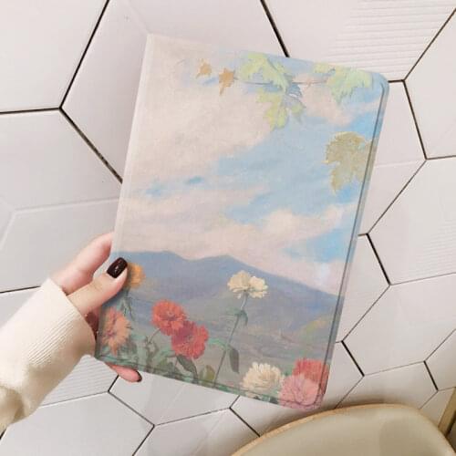 For iPad Air 4 Case 2020 Lightweight Soft Stand Cover for iPad 9.7 10.2 10.5 Pro 11 Air 3 2 Mini 2 3 4 5 8th 7th Generation Case