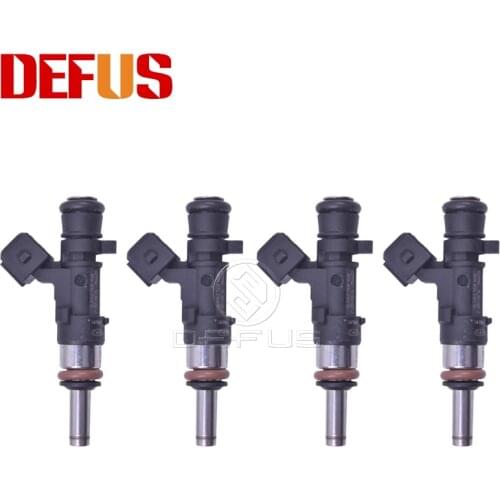 DEFUS 4PCS 0280158108 Bico Fuel Injector For OPEL Corsa D Astra J H SAAB 9-5 1.6L 2004- Engine Nozzle Injection High Performance