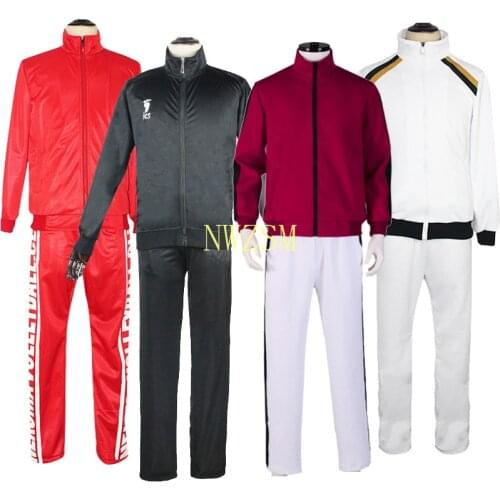 Haikyuu Season 4 Inarizaki Karasuno Koko Nekoma Fukurodani Academy Cosplay Uniform Volleyball Sportswear Halloween Jacket Pants