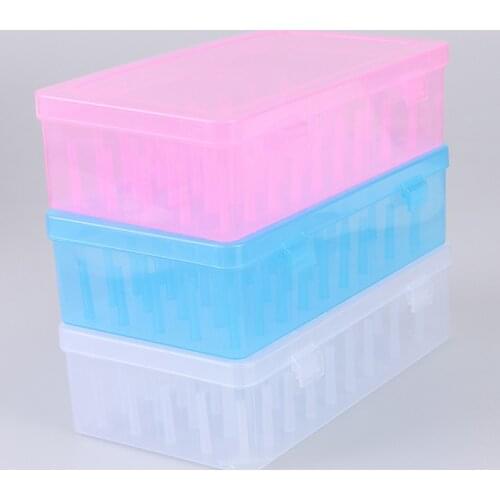 42 Axis Sewing Threads Box Transparent Needle Wire Storage Organizer Containers