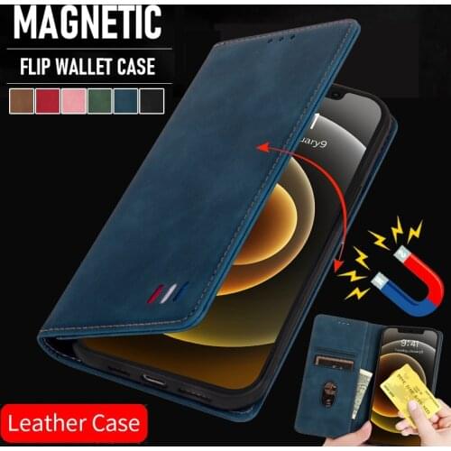 Skin Feel Leather Wallet Flip Case For Samsung Galaxy A12 A22 A32 A42 A52 A72 A82 A21S A41 A51 A71 A10 A20 A30 A40 A50 A70 Cover