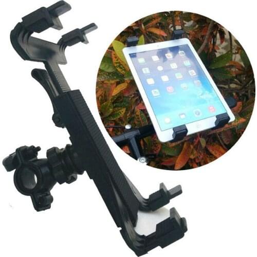 YPAY 7"-10" Bicycle Bike Motorcycle Adjustable Angles Bracket Tablet Holder Stand for Ipad Air Mini 1 2 3 4 Tablet Holder Mount