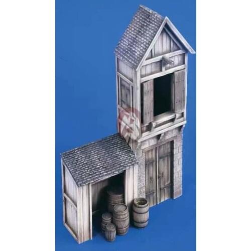 Scenario Model Resin World War II European house (sold separately in the cask store) Without cask 1:35