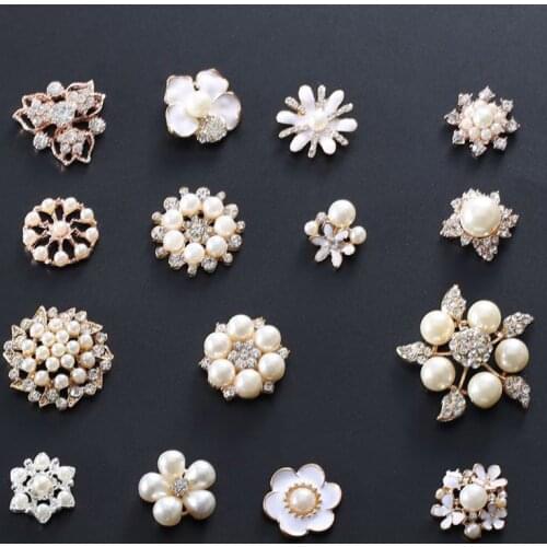 Hot Sale wholesale 20pcs/lot Rhinestone Button Flatback Button Wedding Button Crystal DIY Accessories YB35