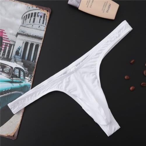 Fun Sex Men underwear T thong sexy T pants gay panties interest mens u convex underwear nylon thong sexy man u convex nightclub